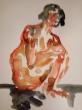 Femme assise
Aquarelle 37x52 cm 
Décembre 2020 
Prix à définir 